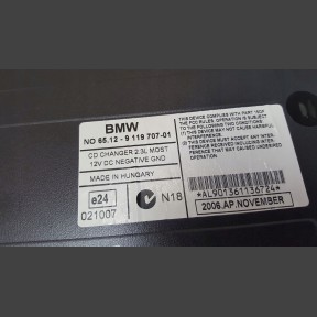 BMW E90 E91 E92 E84 E81 ZMIENIARKA 6 CD 9119707